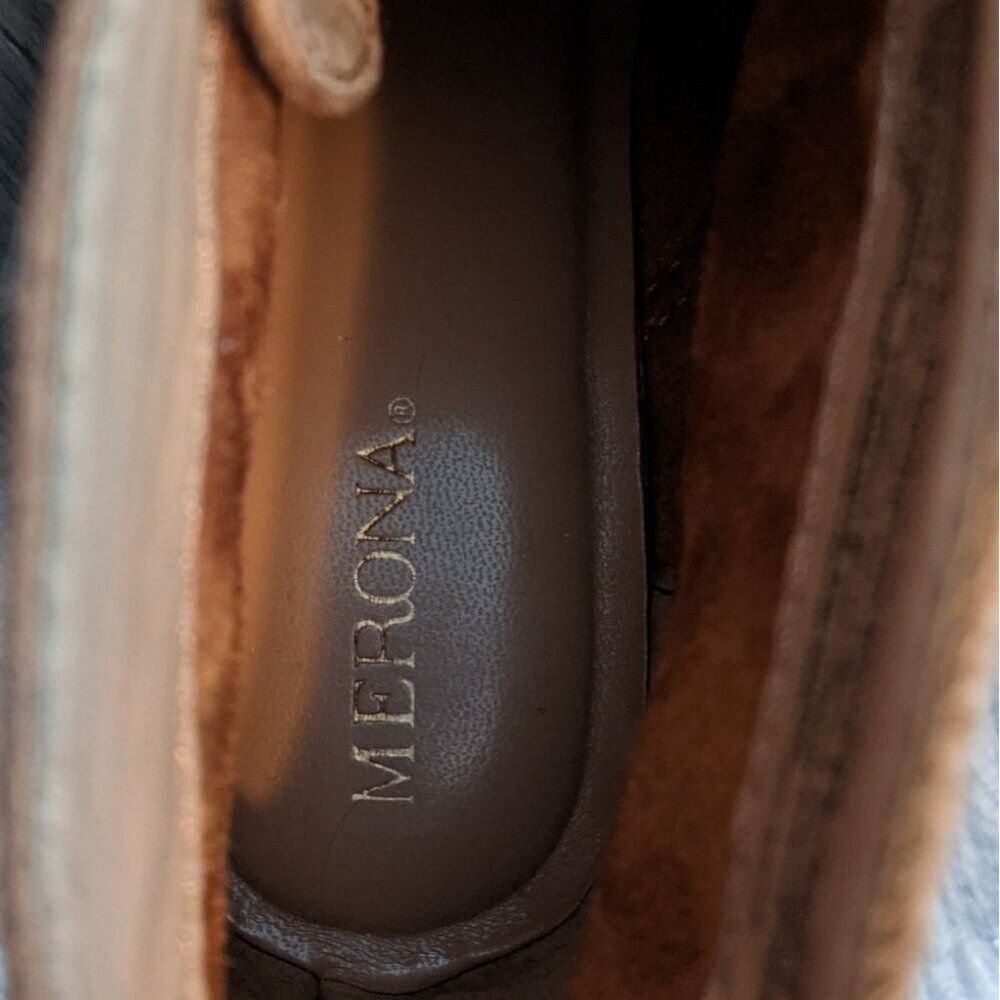 Merona Brown Boot Wedges Size 7 - Picture 5 of 6